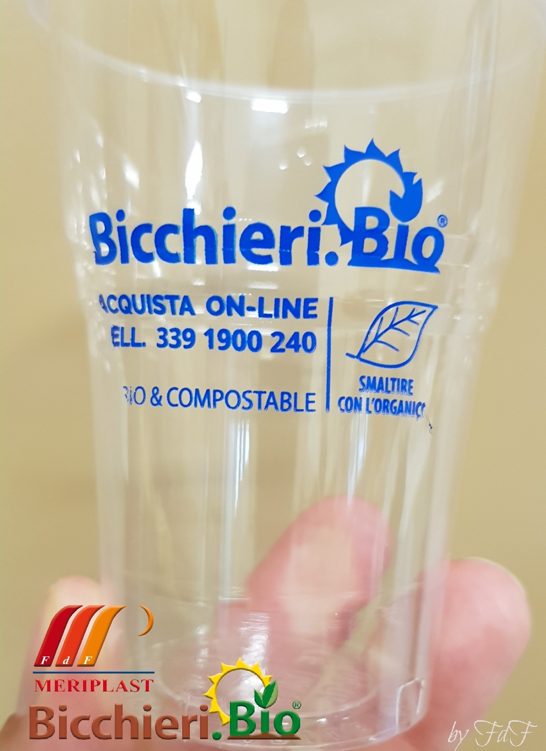 Bicchiere personalizzato con logo 
