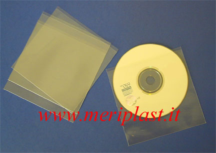 porta cd in polipropilene trasparente 