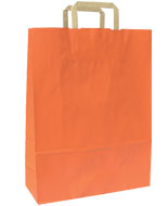 sacchetto di carta arancio