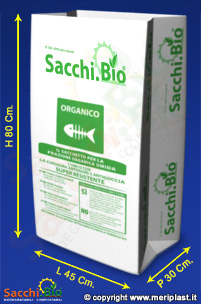 MISURE SACCHI PER L'ORGANICO, BUSTA MINI - SACCHI.BIO